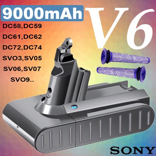 Batteria 9000mah per dyson - 9000mah,