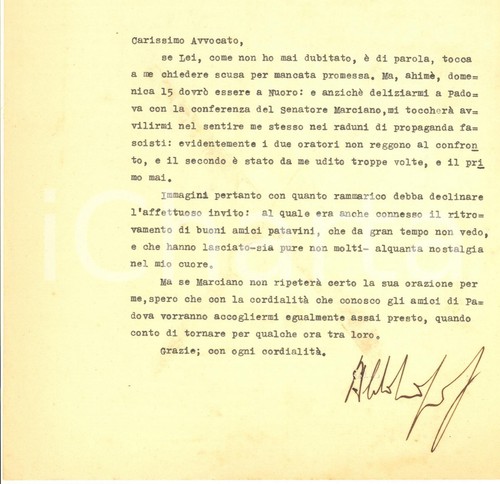 1932 roma aldo lusignoli a - 1932, on.