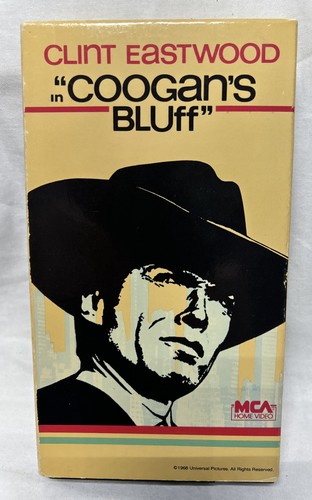 Coogan bluff vhs 1968 mca - coogan's,