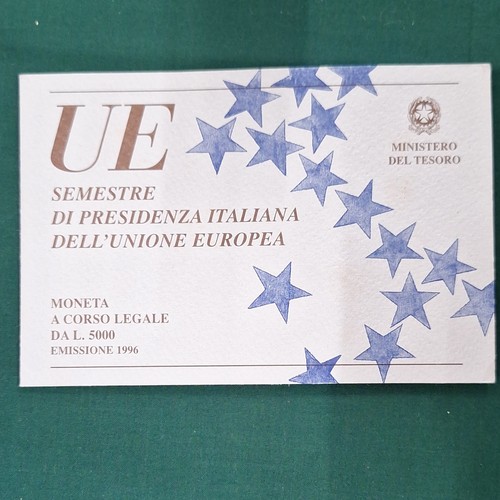 Italia 5000 lire 1996 - italia,