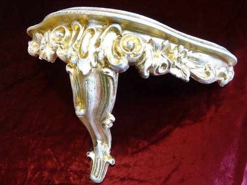 Console barocco oro - console, bianco