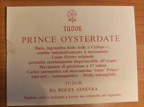 Rolex tudor prince - rolex,