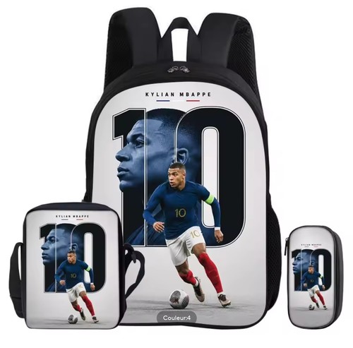 Zaino mbappe pokémon - mbappe, ronaldo