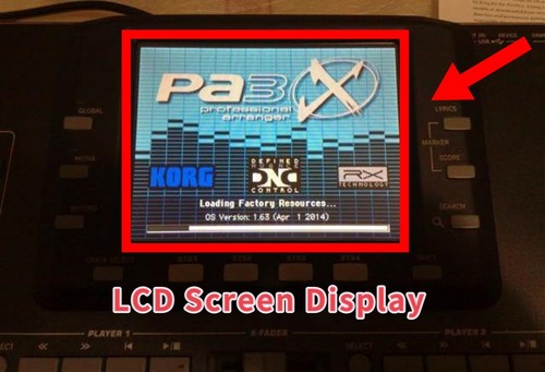 Display lcd con touch screen - display,