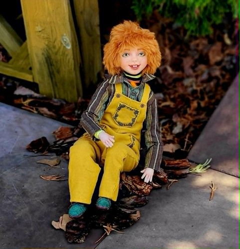 Artist made doll handmade - artist, doll,
