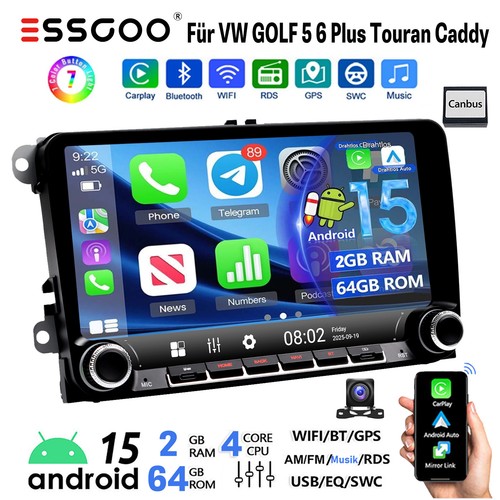 Apple carplay autoradio - apple, 9"