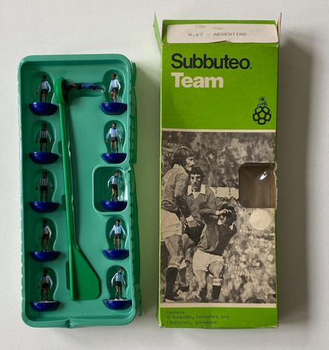 Subbuteo squadra argentina - subbuteo, lw