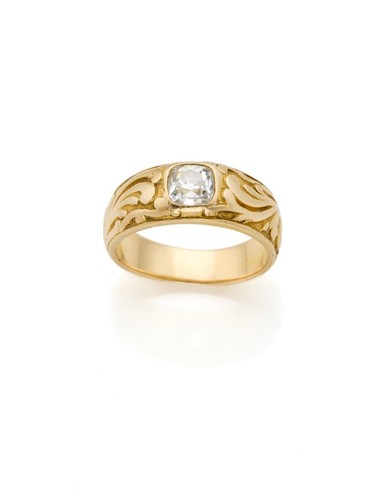 Antico anello uomo oro - uomo,