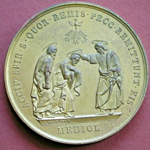 Medaglia giubileo sacerdotale - medaglia,