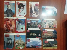 schede telefoniche 14 linee d'Italia seconda serie completa rara