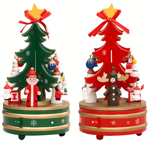 Carillon con albero natale - con,