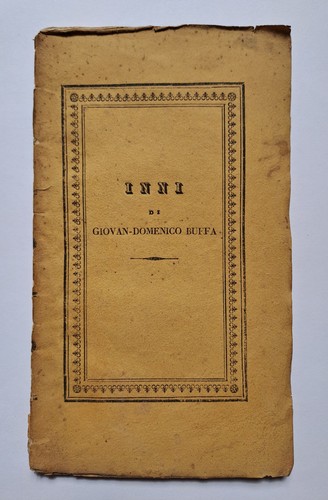 Inni giovan domenico buffa - inni,