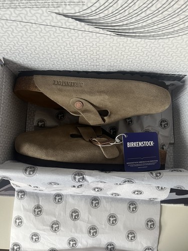 Birkenstock boston taupe - birkenstock,