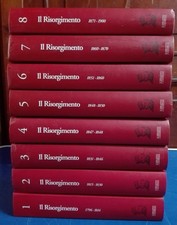 Lucio Villari IL RISORGIMENTO storia documenti 8 volumi COMPLETA biblioteca repu