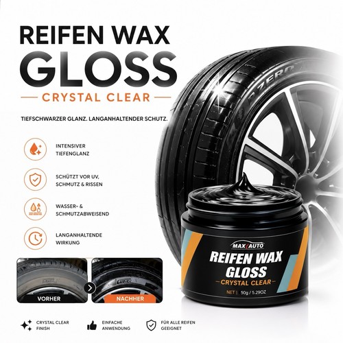 Cera per pneumatici nera g - cera, 50