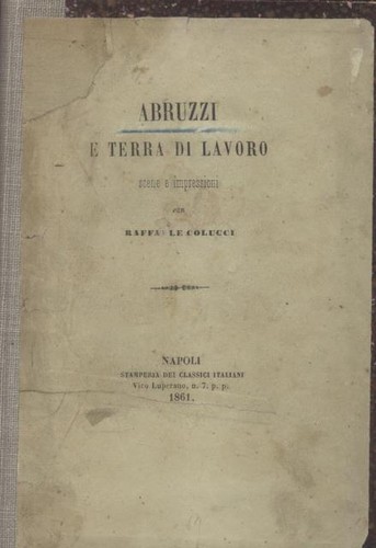 Colucci raffaele abruzzi - colucci, e