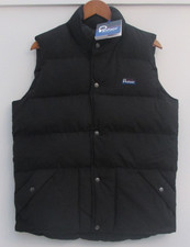Gilet nero nuovo con etichette PENFIELD OUTBACK 60/40 MEDIO scaldacorpo piumino GILET M