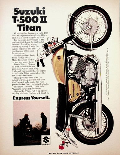 Suzuki titan 500 1969 - 500,