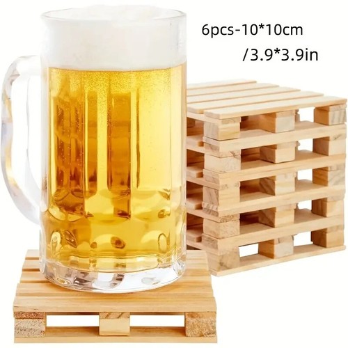 Sottobicchieri pallet legno - in,