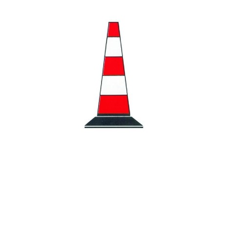 Coni birilli stradali bianchi - coni,