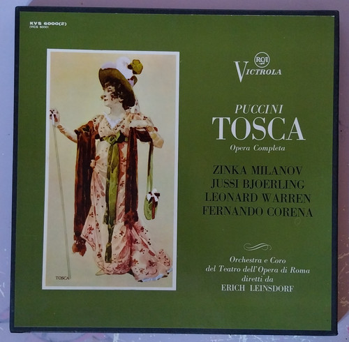 Puccini tosca opera - 2, lp