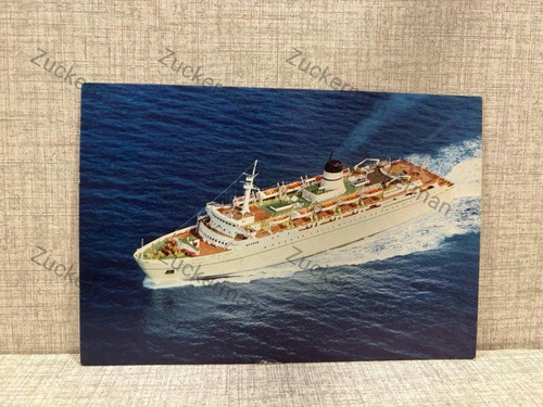 Cartolina nave mare carico - cartolina,