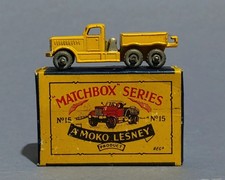 Moko Lesney Matchbox 15a diamond T prime mover  B box