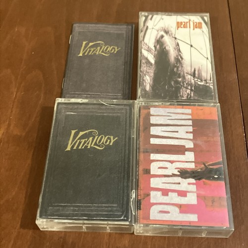 Lot pearl jam cassettes - pearl,