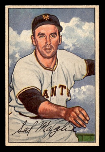 1952 bowman baseball sal - 1952,