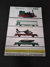 TRIX MODELLISMO FERROVIARIO CARRI PIANALI FS TRASPORTO VEICOLI CARABINIERI CARRO