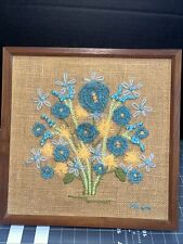 Vintage 70s Boho String Art  w
