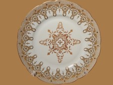 ELEGANTE PIATTO ART DECO BERNARDAUD & CO LIMOGES PORCELLANA ANNI '30 COLBERT