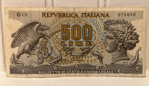 1966 repvbblica italiana 500 - 1966,