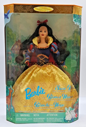 Barbie doll biancaneve disney - biancaneve,