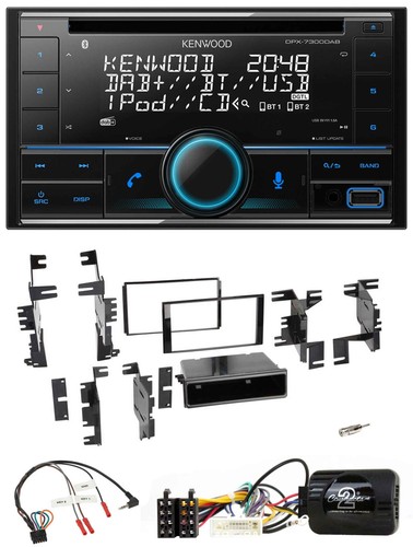 Kenwood 2din dab usb - cd,
