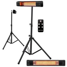 Radiatore al quarzo faretto da terrazza faretto a infrarossi IP20 riscaldatore elettrico