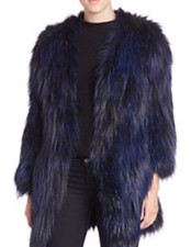 Cappotto pelliccia di volpe