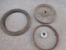 MOTO D'EPOCA TRIUMPH  MATCHLESS 350 3HW G3L 500 GUZZI GILERA CERCHIO MOZZO 19 