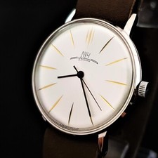 Orologio Vintage URSS Poljot De Luxe 2209 ULTRA SOTTILE Orologio da Polso LUCH 23 Gioielli