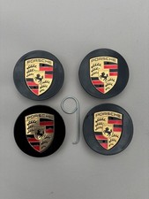 4x Tappi centrali ruota neri