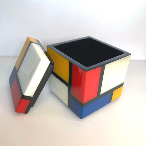 Scatola portagioie cubo - scatola, in