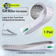 1 Paio Di Solette Rialzanti Con Supporto Ammortizzante Con Cuscino D'Aria - Soll