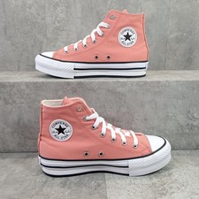 Scarpe con plateau Converse Chuck Taylor All Star Eva Lift da donna taglia UK 2,5 stringate