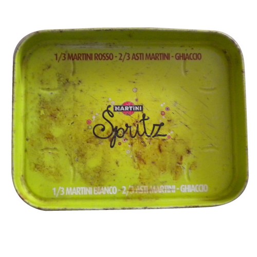 Vassoio martini metallo - vassoio,