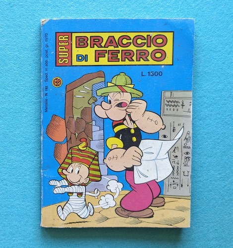 Fumetto super braccio ferro - braccio, di