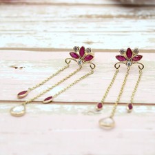 Delicati orecchini diamanti