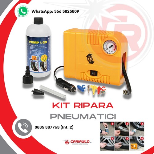 Kit ripara gomme auto moto - gomme,