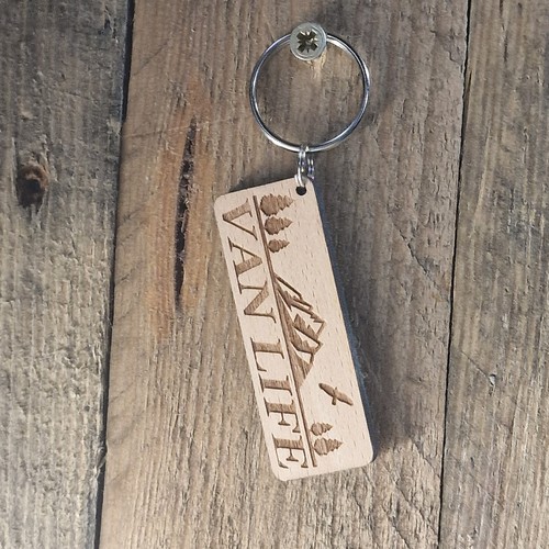 Van life keyring campervan - van,