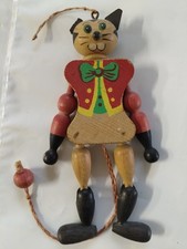 Gatto In Legno Snodato Pull