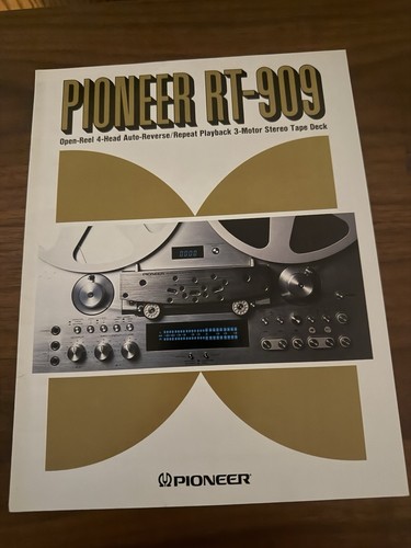 Pioneer 909 brochure di - rt-909,